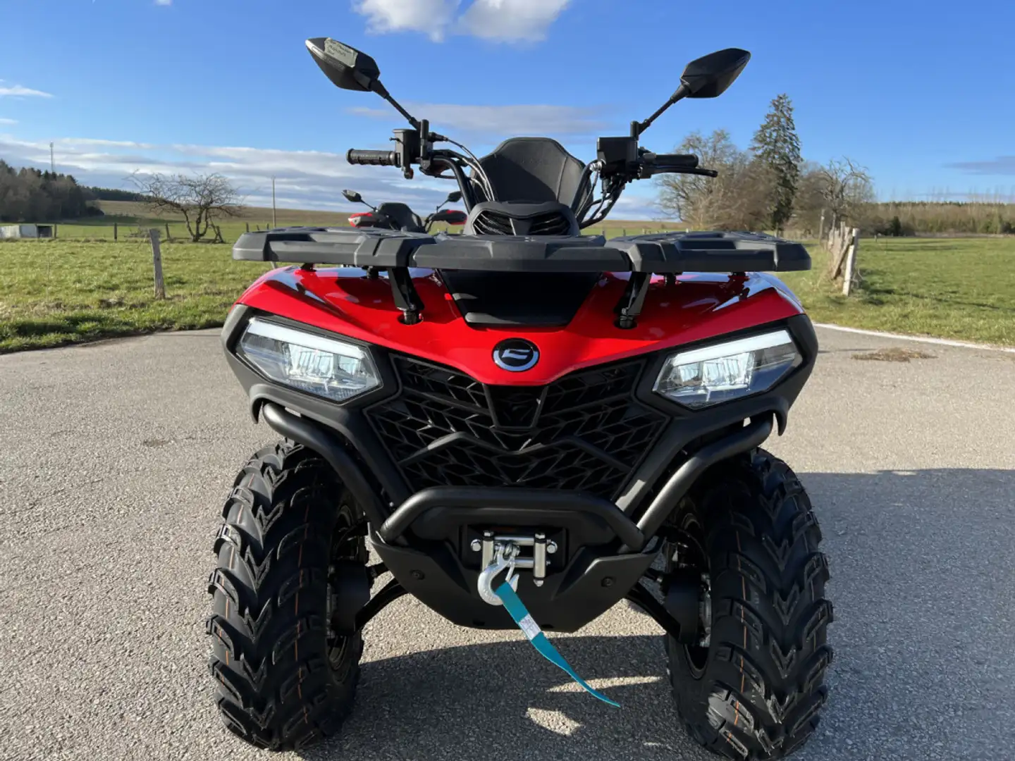 CFMOTO CForce 520 TOURING EPS L7 Červená - 2