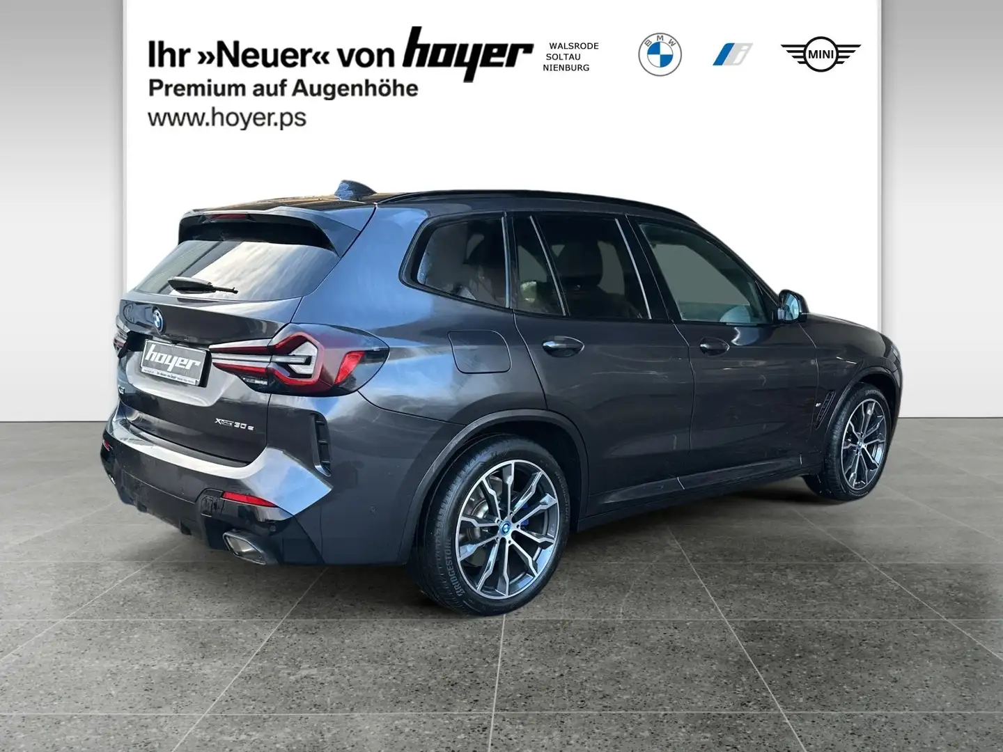 BMW X3 xDrive30e M Sportpaket HiFi DAB LED WLAN Grau - 2