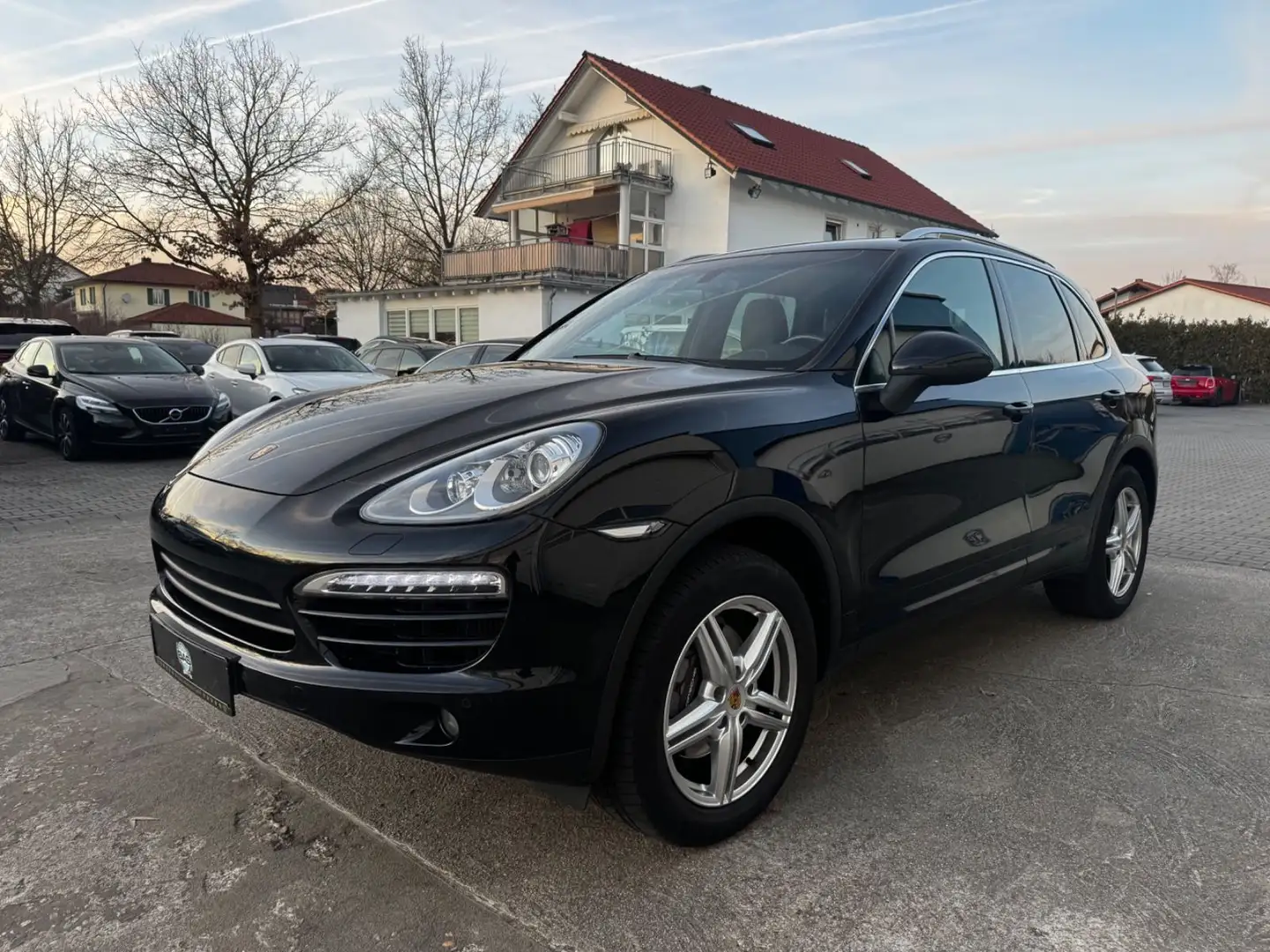 Porsche Cayenne Diesel 1Hand/Luftf./Service & TüV Neu Schwarz - 1
