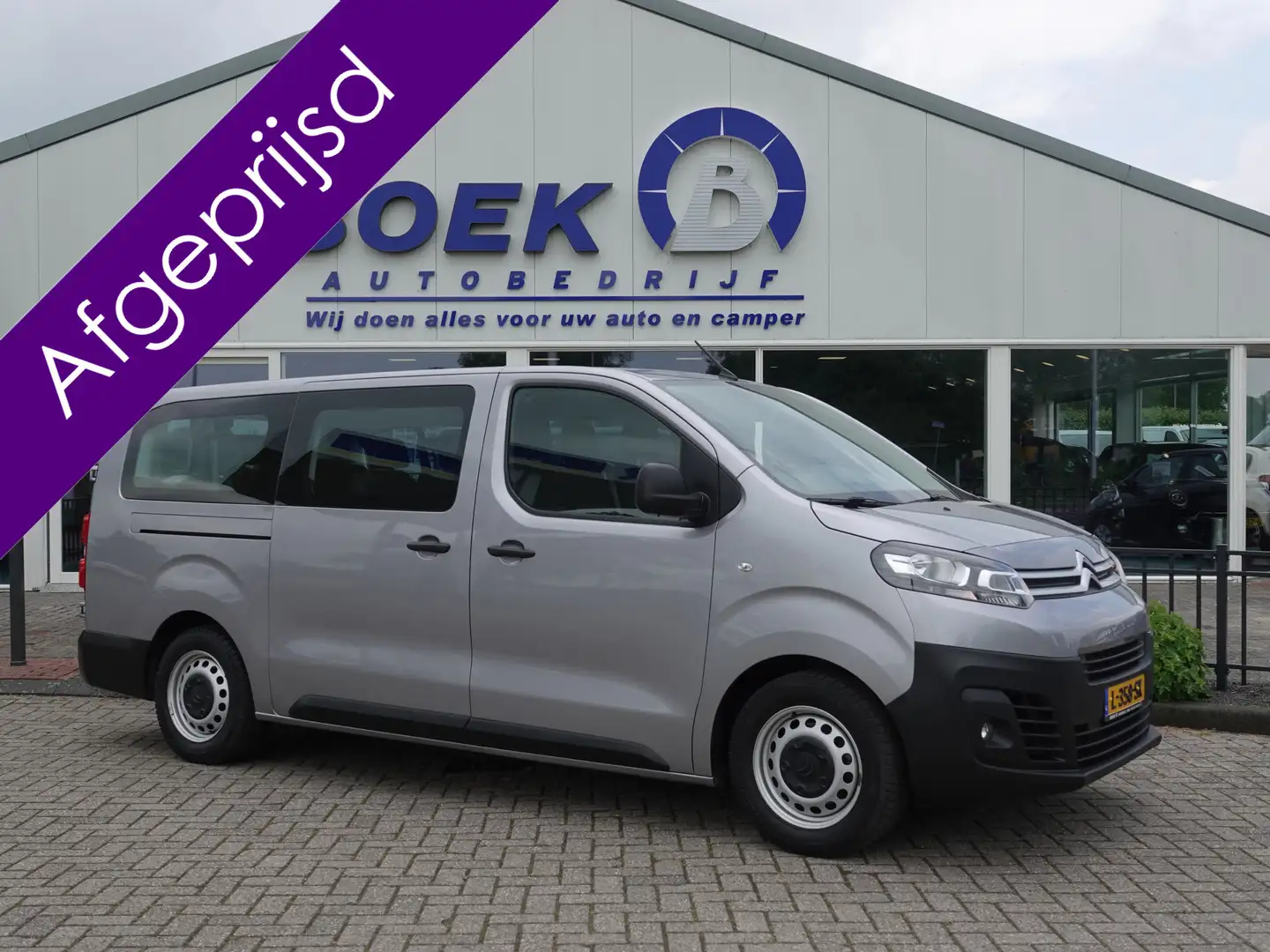 Citroen Jumpy 1.5 BlueHDi 120 X-LONG INCL. BTW/BPM | NAVI | TREK Gris - 1