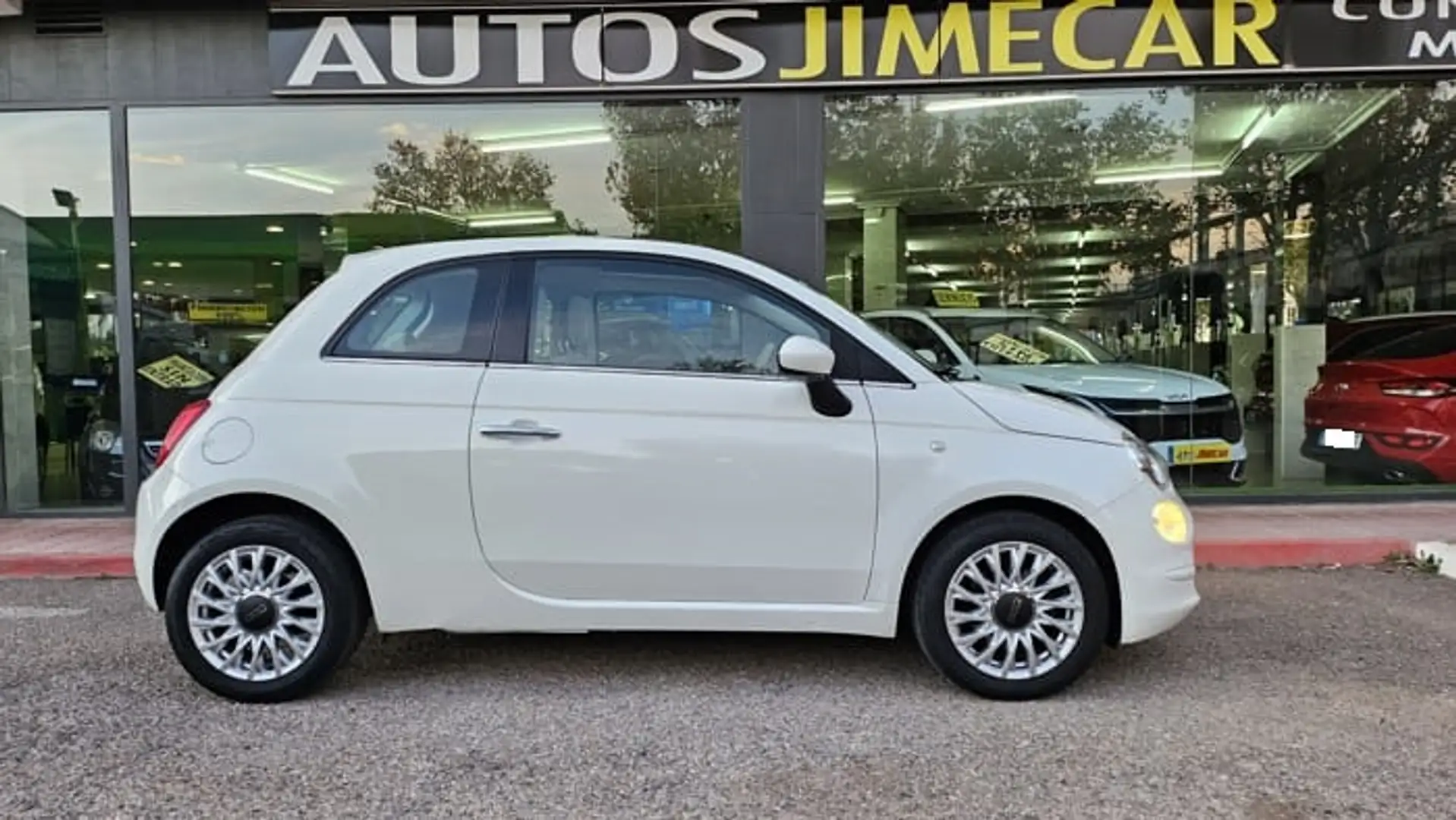 Fiat 500 1.2 Lounge Blanc - 2