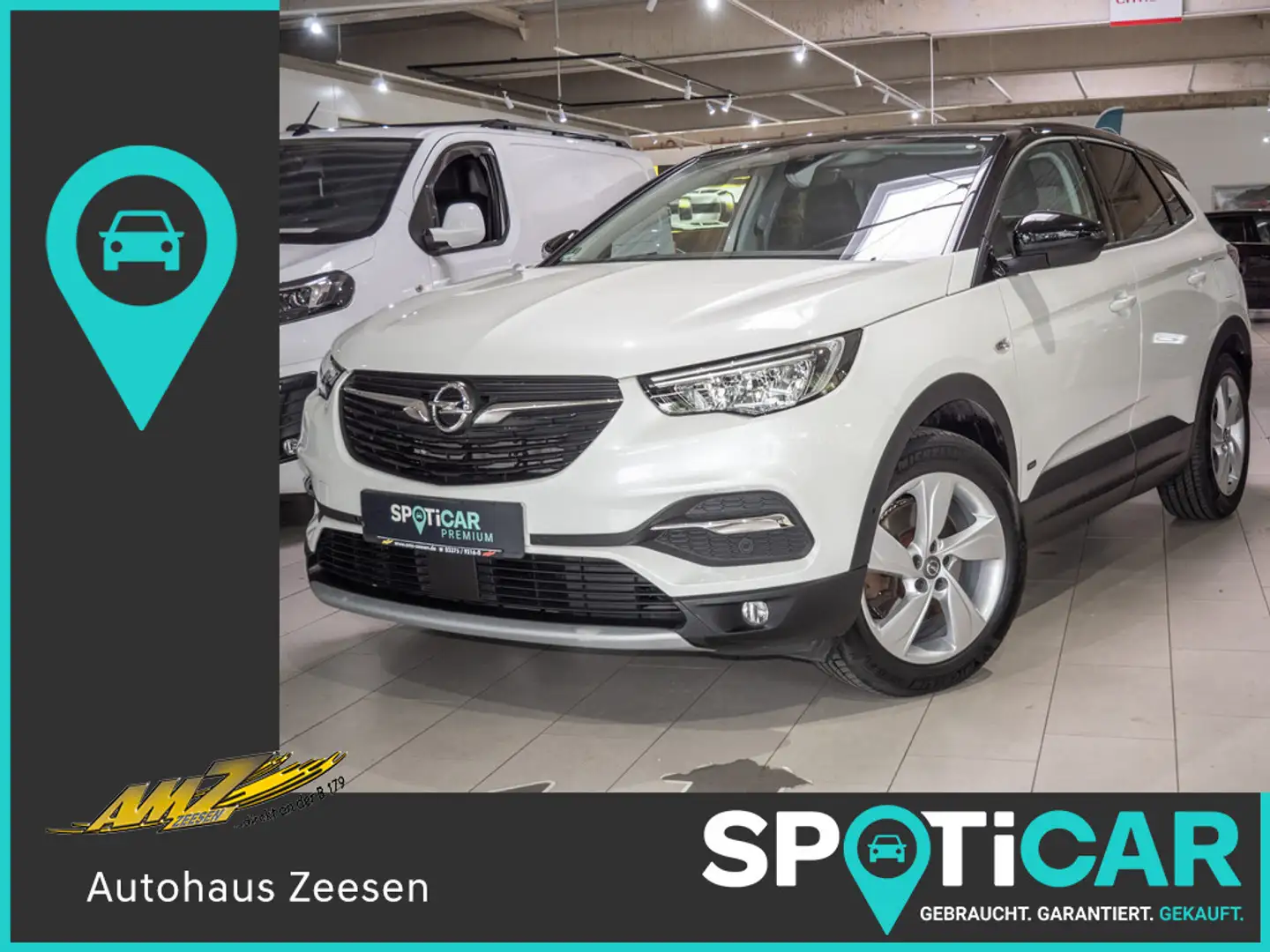 Opel Grandland X 1.6 Business Elegance Plug-in-Hybrid Biały - 1