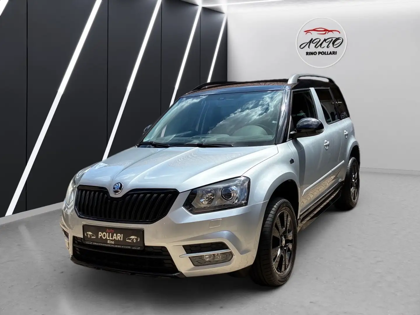 Skoda Yeti Monte Carlo 4x4 Automatik Navi Silber - 1