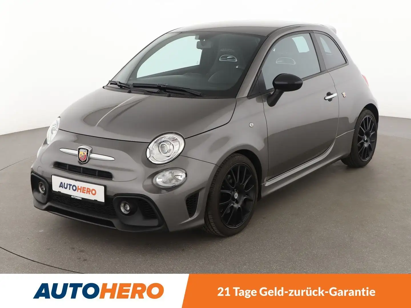 Abarth 595 1.4 Turbo F595 Aut.*NAVI*SPORTAUSPUFF*KLIMA* Grau - 1