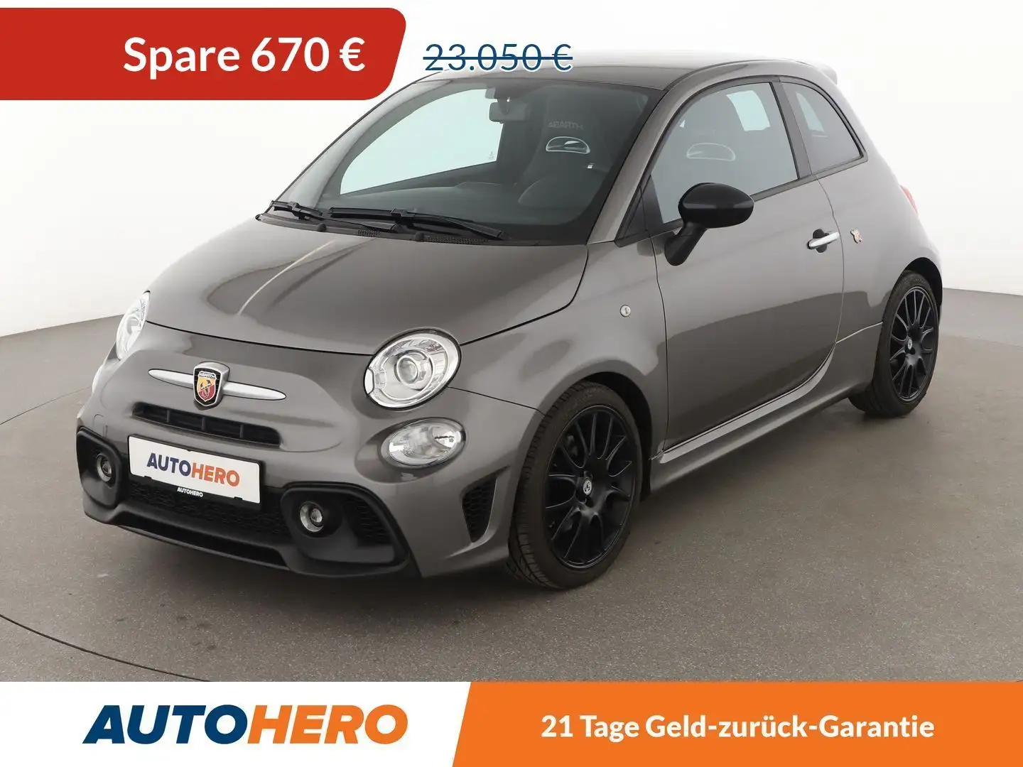 Abarth 595 1.4 Turbo F595 Aut.*NAVI*SPORTAUSPUFF*KLIMA* Grey - 1