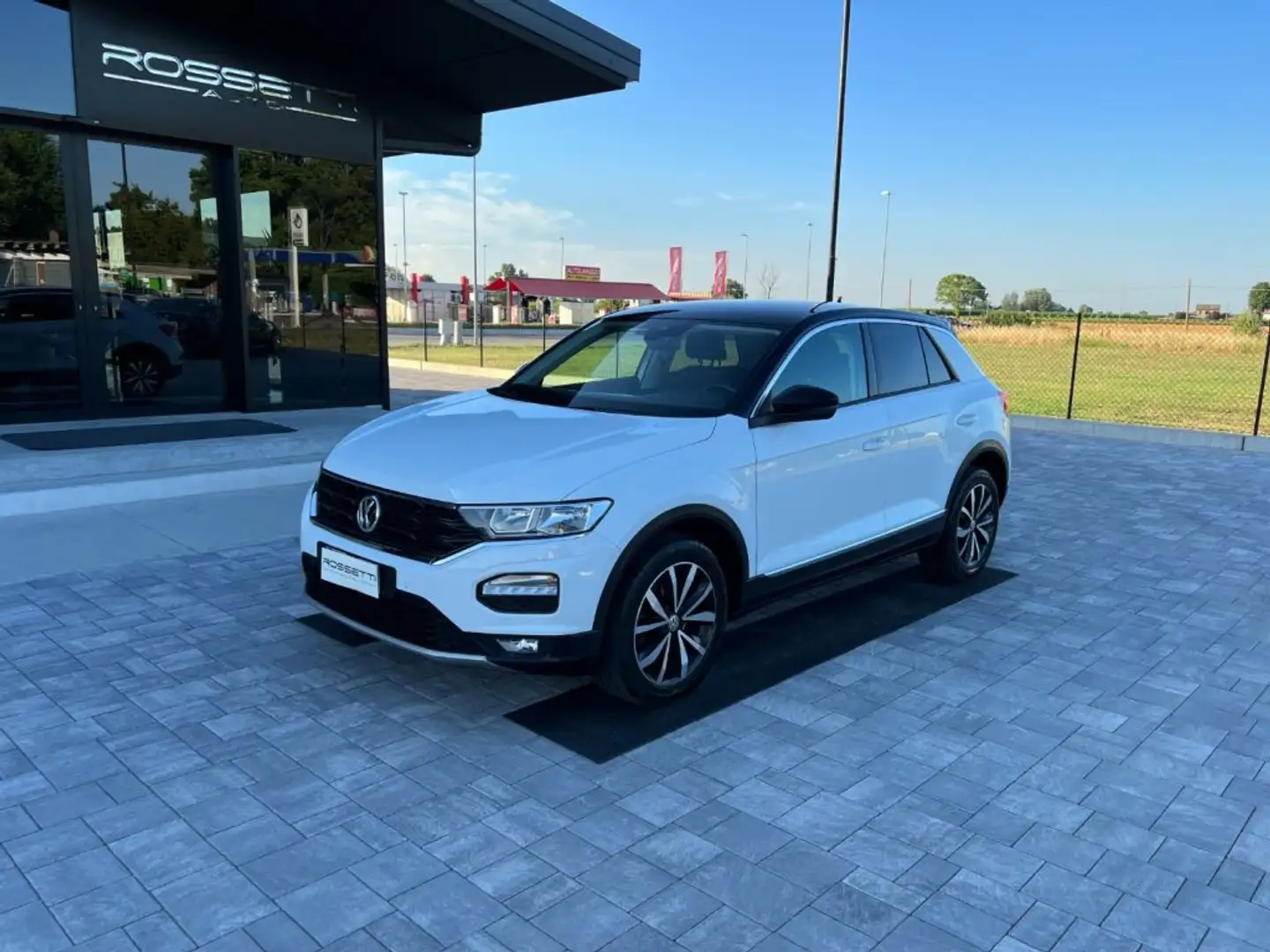 Volkswagen T-Roc 1.0 TSI Style BlueMotion Tech. ANCHE NEOPATENTATI Bianco - 2