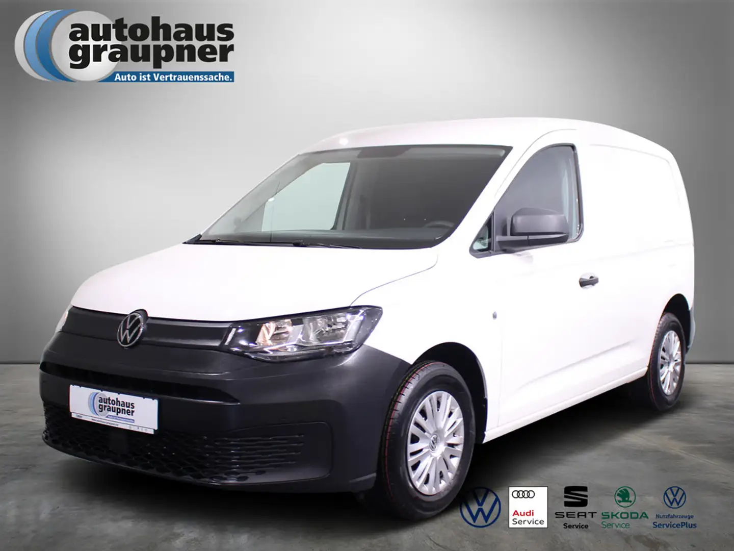 Volkswagen Caddy 2.0 TDI Cargo PDC NAVI Wit - 1
