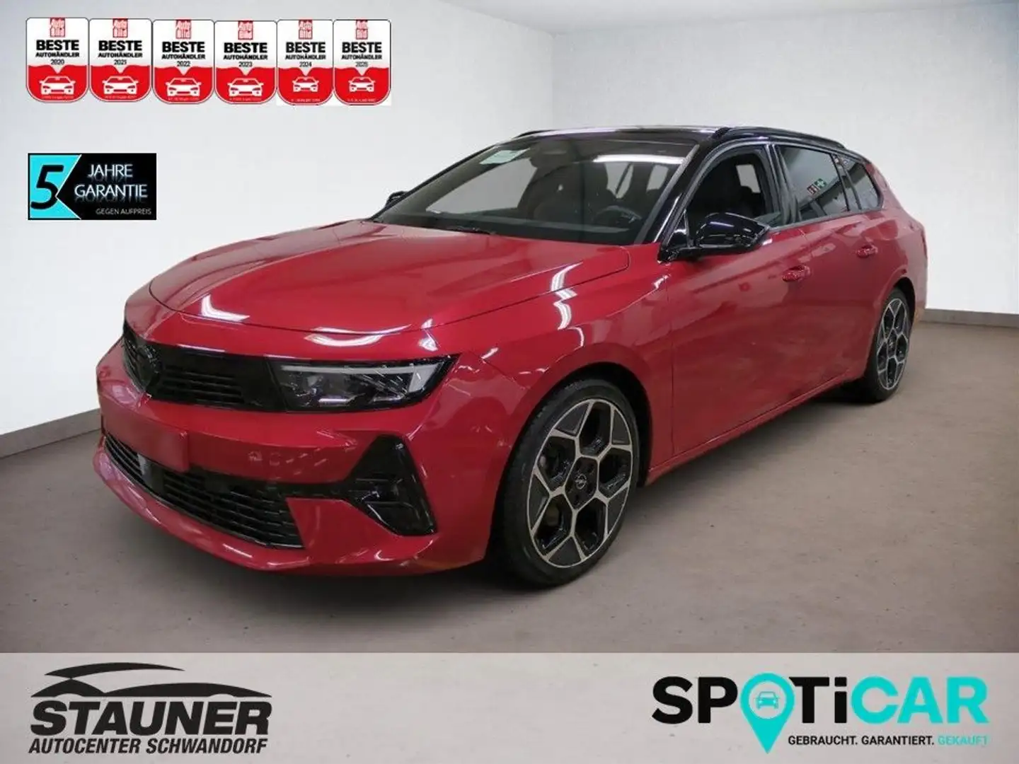 Opel Astra Sports Tourer Ultimate 1.2 S/S AT8 *HUD* Rot - 1