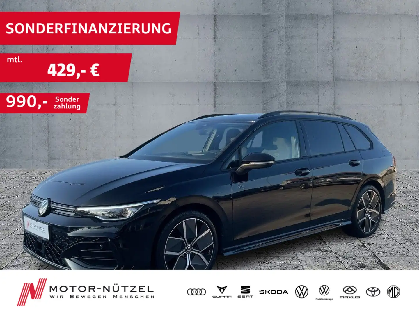 Volkswagen Golf Variant Golf VIII Variant 2.0 TDI DSG R-LINE LEDplus+NAV Schwarz - 1