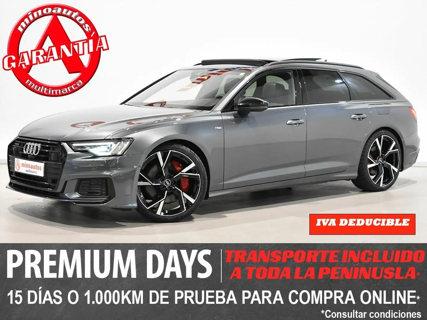 Audi A6 SLINE 55 TFSIE QUATTRO 367 CV COMPETITION STRONIC Gris - 1