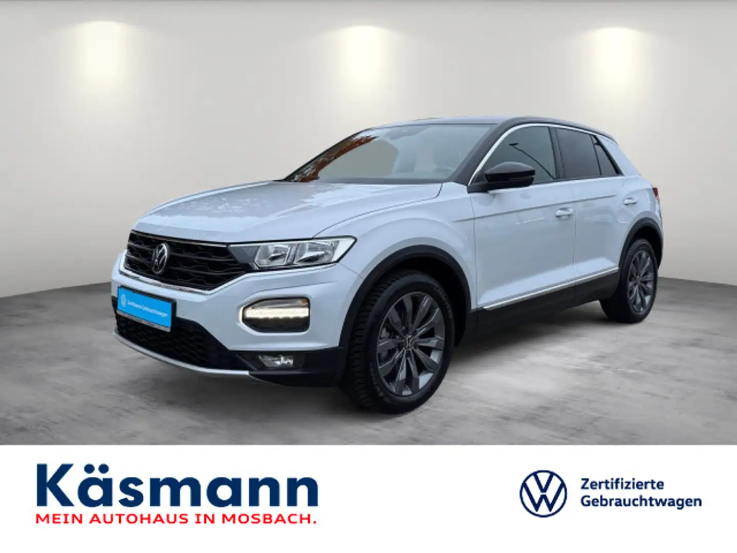Volkswagen T-Roc Sport 1.5TSI DSG NAVI KAM ACC SHZ GJR Argent - 1