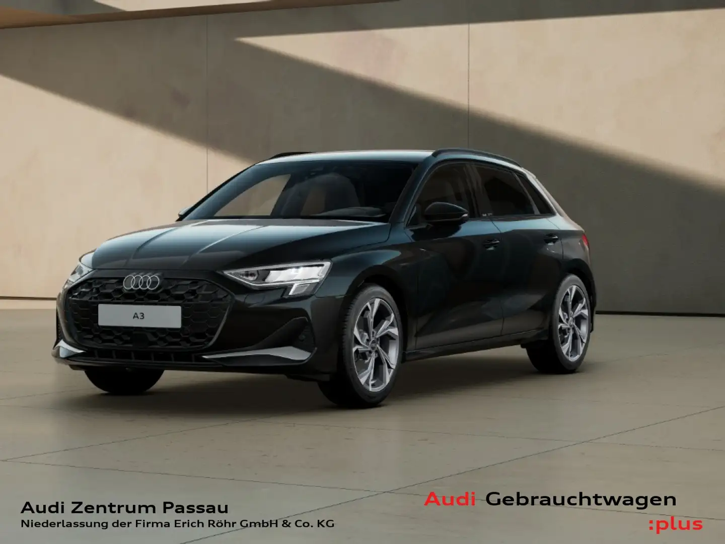Audi A3 Sportback 35 TFSI advanced LED AHK virt. Cock.+ Schwarz - 1