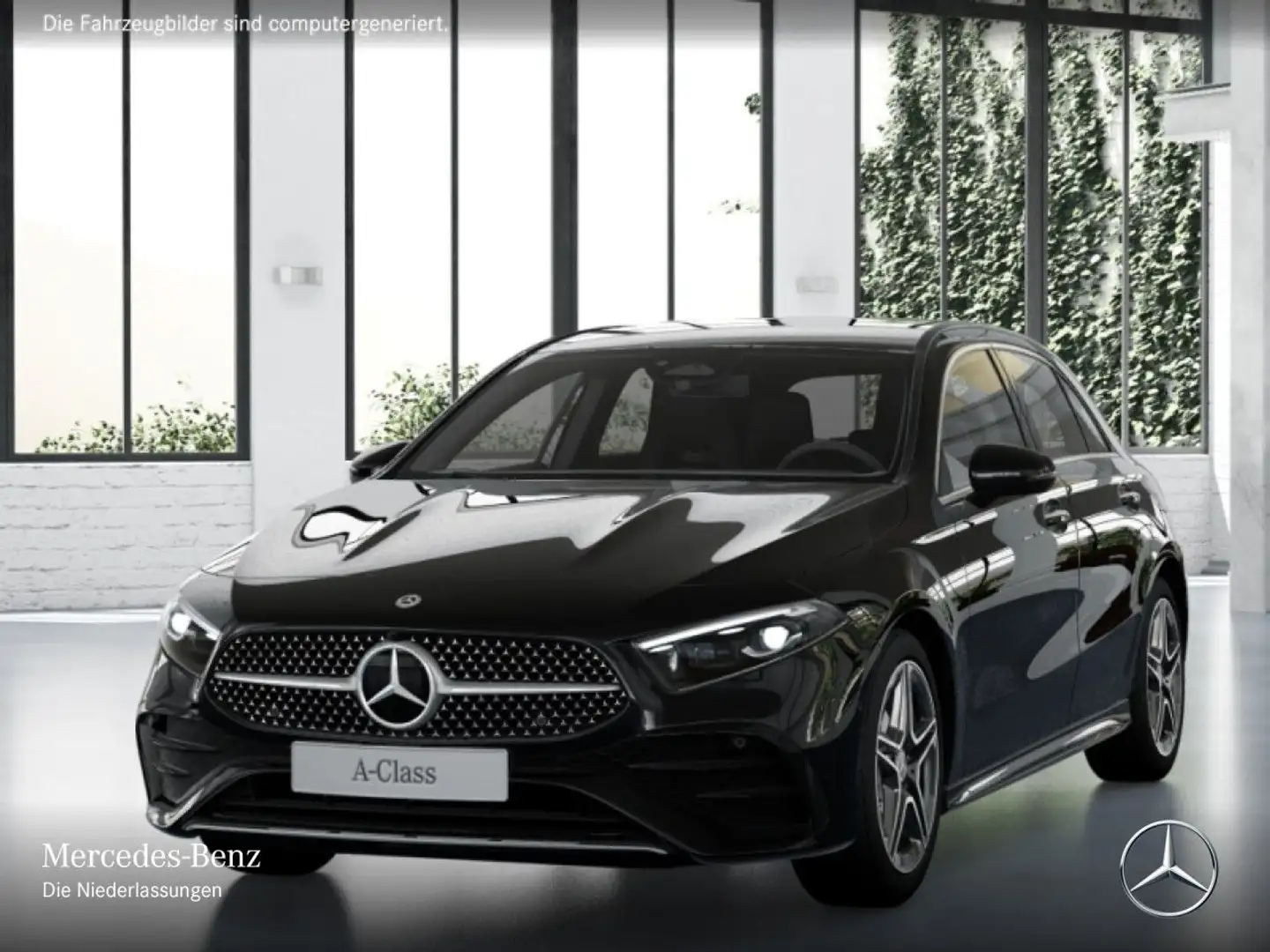 Mercedes-Benz A 180 AMG+MULTIBEAM+KAMERA+TOTW+KEYLESS+7G Schwarz - 2