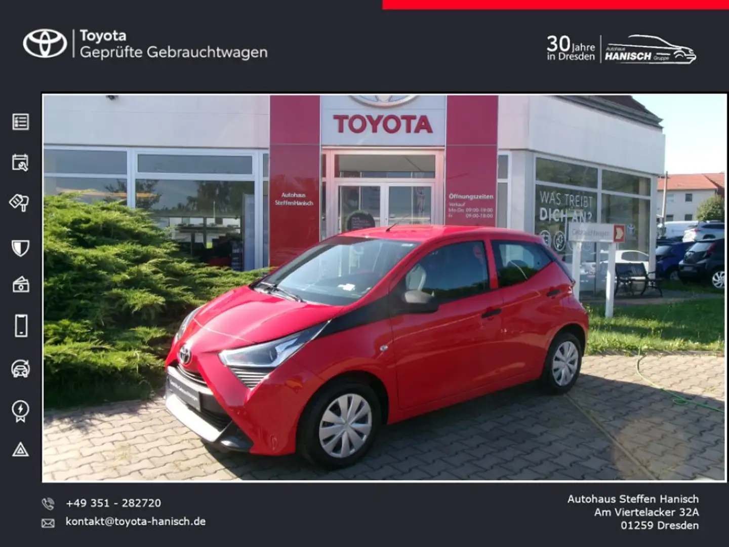 Toyota Aygo X Rojo - 1
