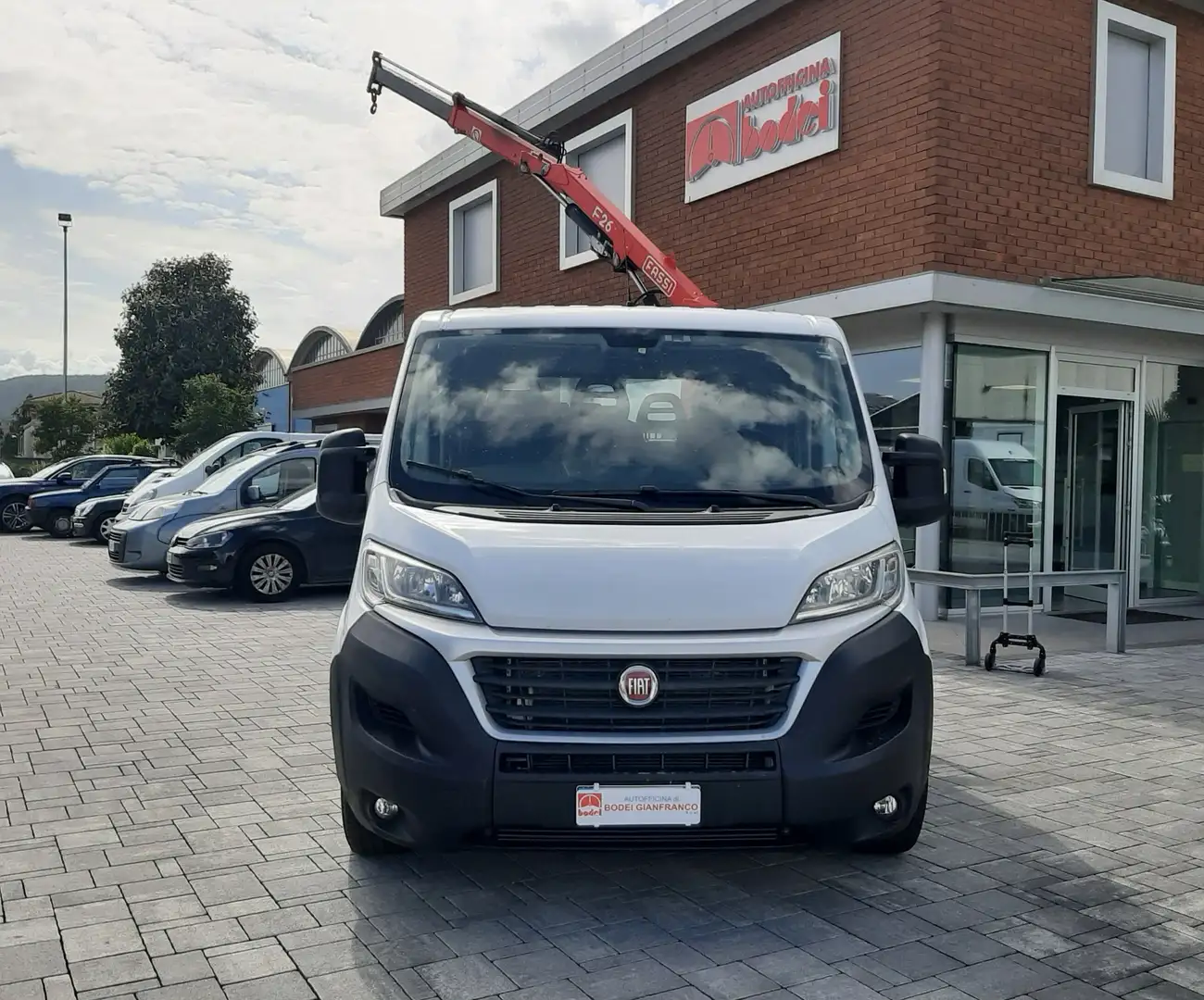 Fiat Ducato 35 2.3 MJT 130CV PM CABINATO GRU FASSI F26 7 POSTI Wit - 2