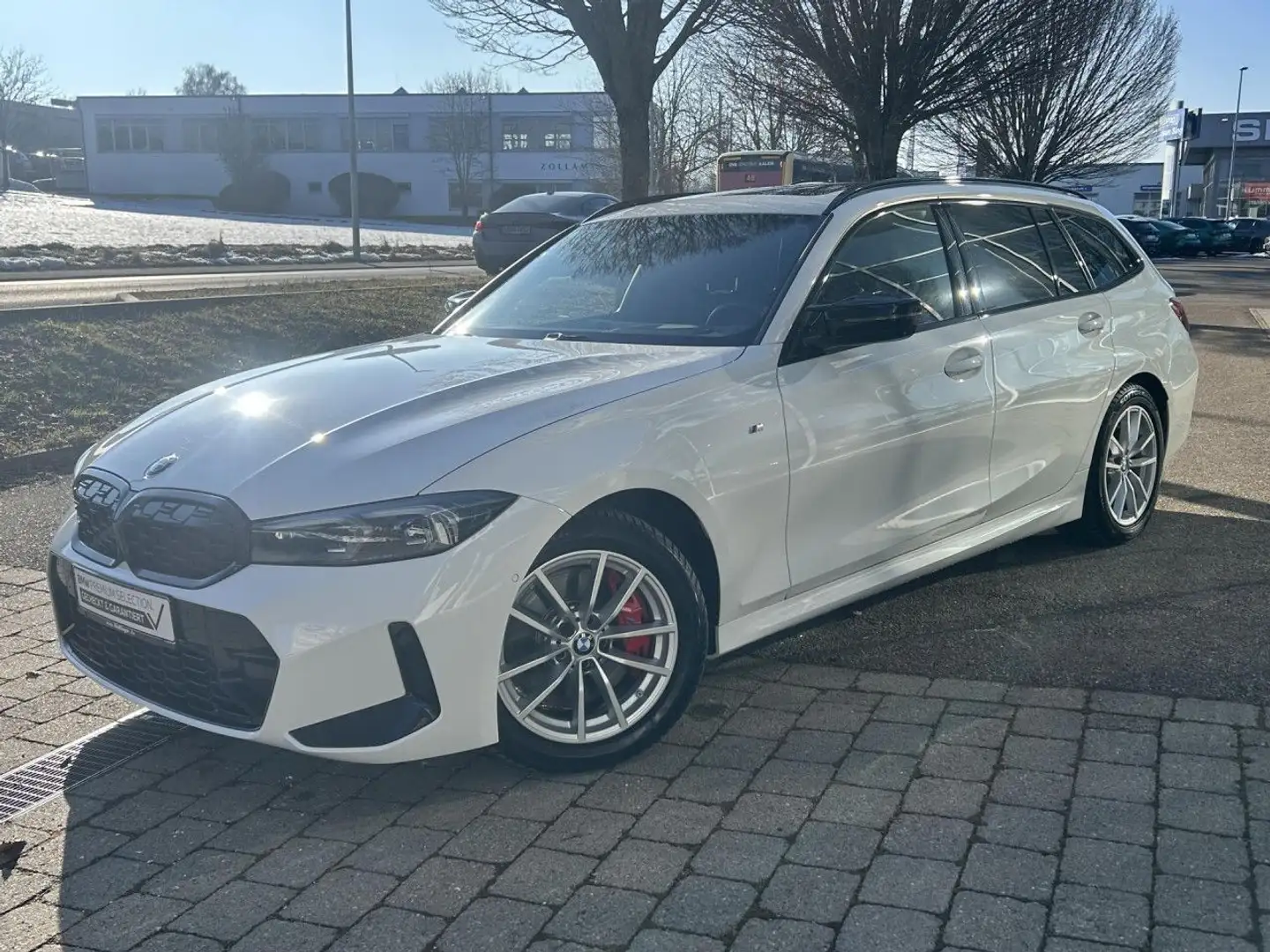 BMW 340 Md T.xDr.M Pro Leder HUD SuView.Pano.HiFi AHK Blanc - 2