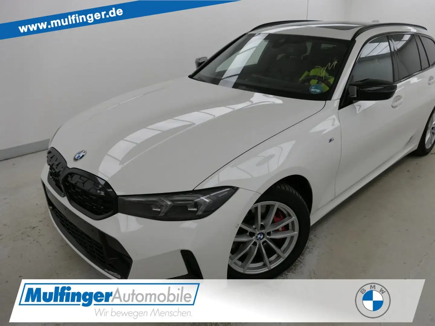 BMW 340 Md T.xDr.M Pro Leder HUD SuView.Pano.HiFi AHK Weiß - 1