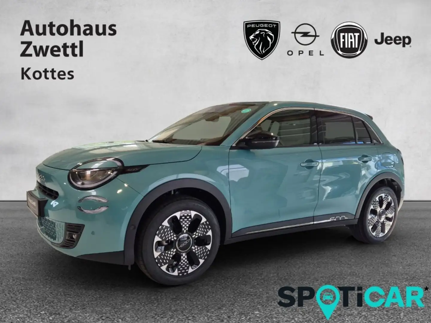 Fiat 600 La Prima Elektro 156 54 kWh Blau - 1