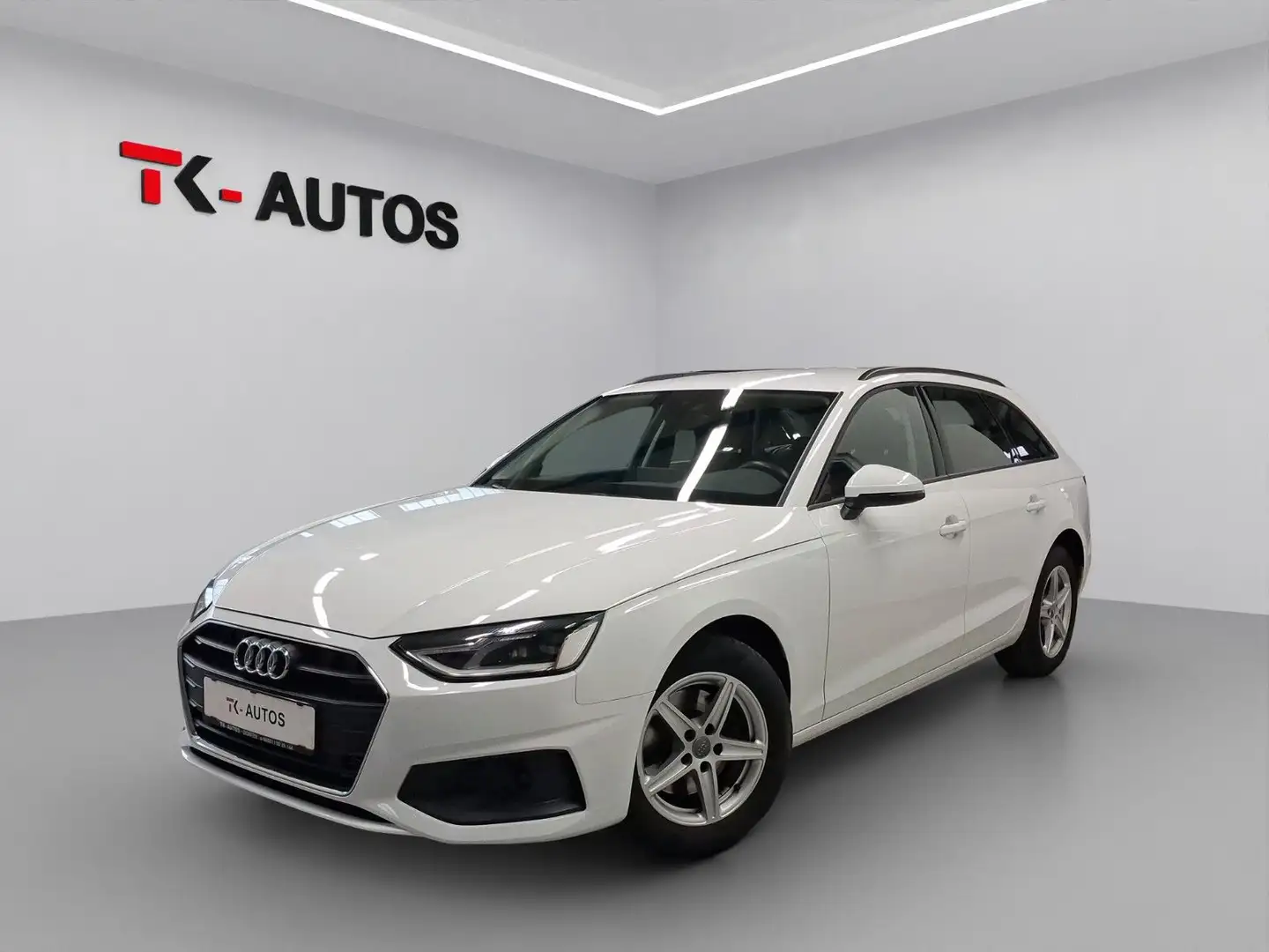 Audi A4 Avant 35 TFSI,1.Hand,Navi,LED,Tempo,S-Heft Blanc - 1