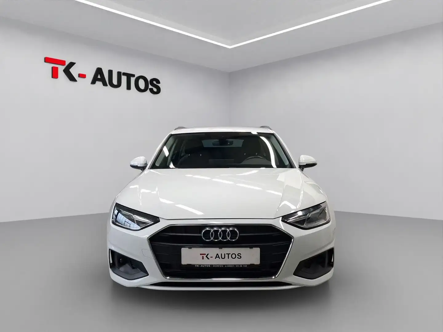 Audi A4 Avant 35 TFSI,1.Hand,Navi,LED,Tempo,S-Heft Blanc - 2
