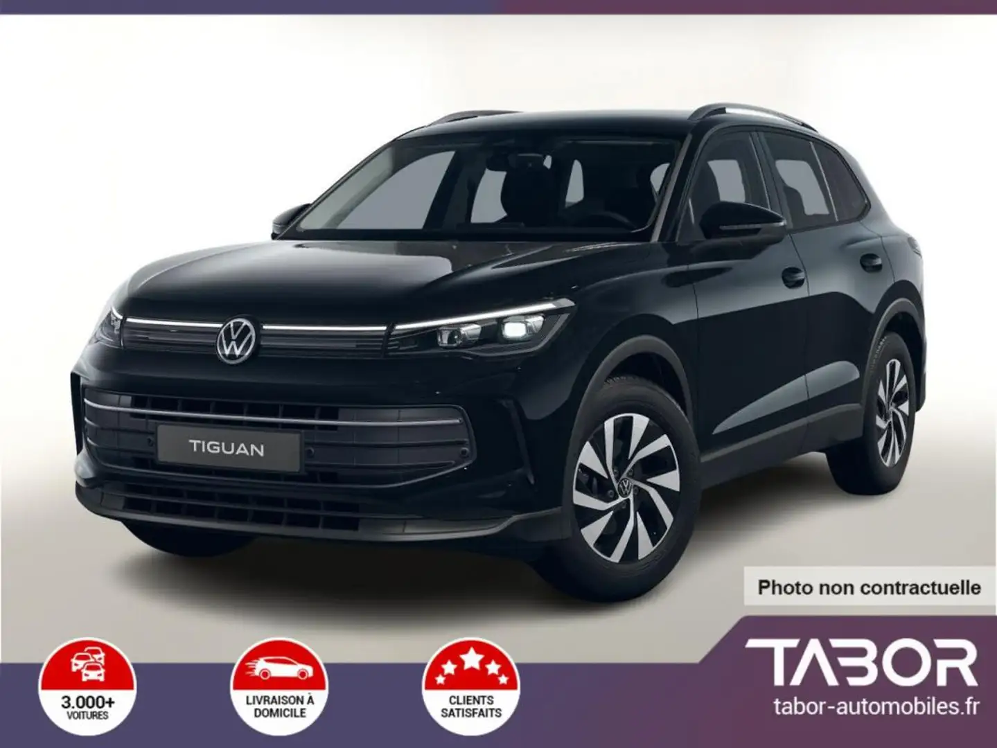 Volkswagen Tiguan 1.5 eTSI 130 DSG MY24 LED+ Zwart - 1