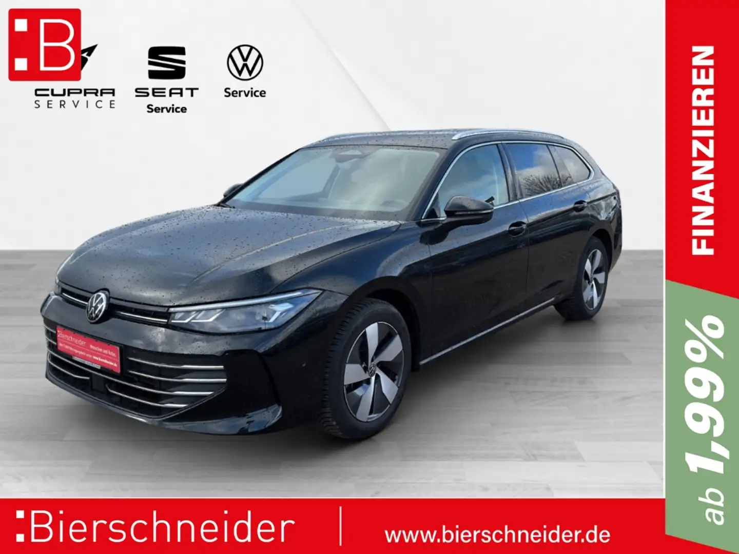 Volkswagen Passat Variant 1.5 eTSI DSG Business DIGITAL PRO LED 360°-KAMERA Noir - 1