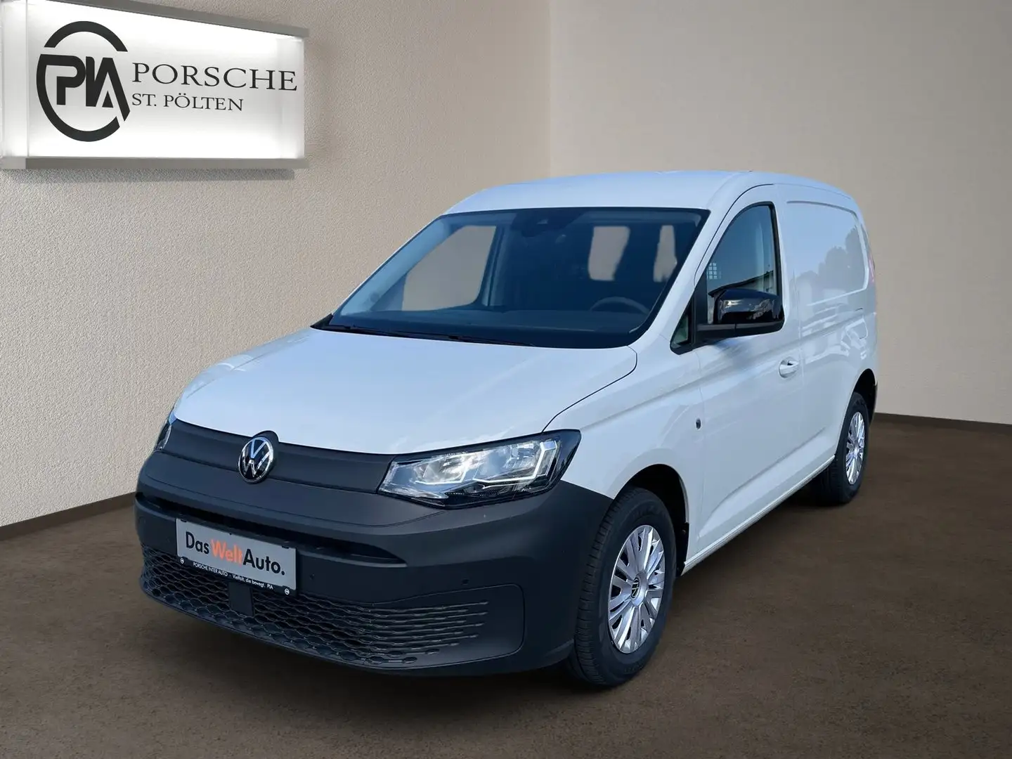 Volkswagen Caddy Cargo TDI Weiß - 2