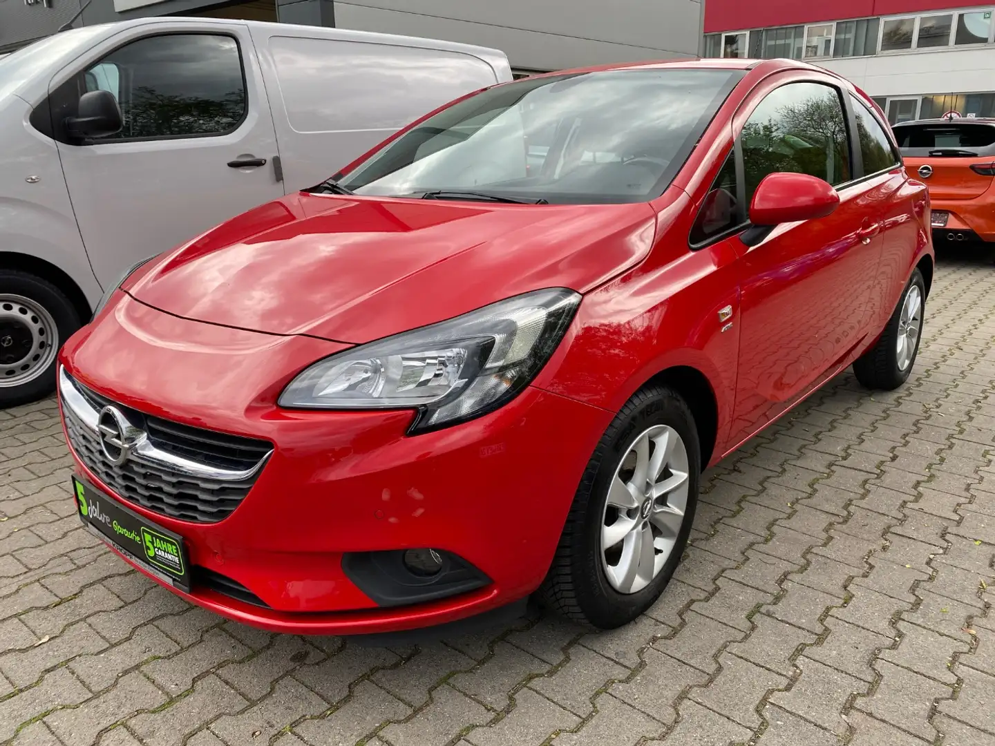 Opel Corsa E 1.4 **ALU W-Paket PDC KAM** Rouge - 2