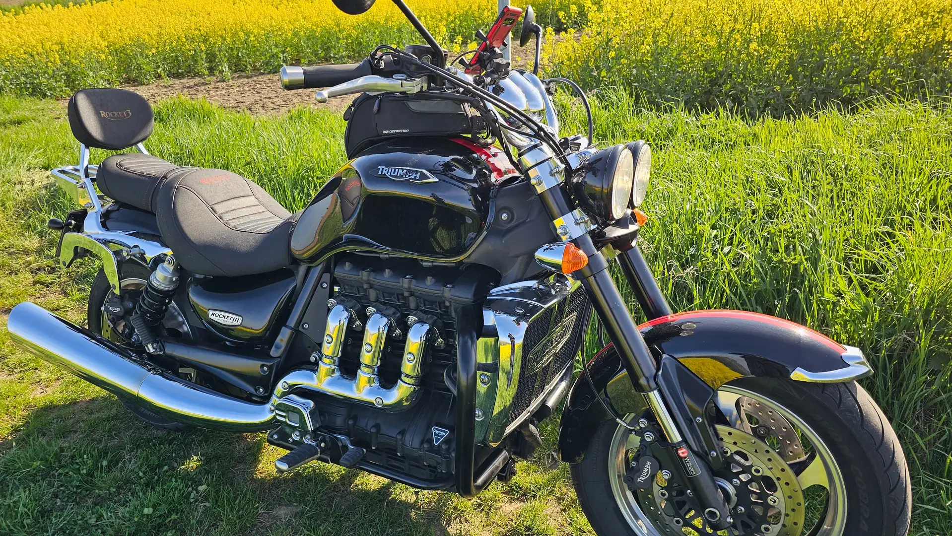 Triumph Rocket III Roadster ABS Zwart - 1