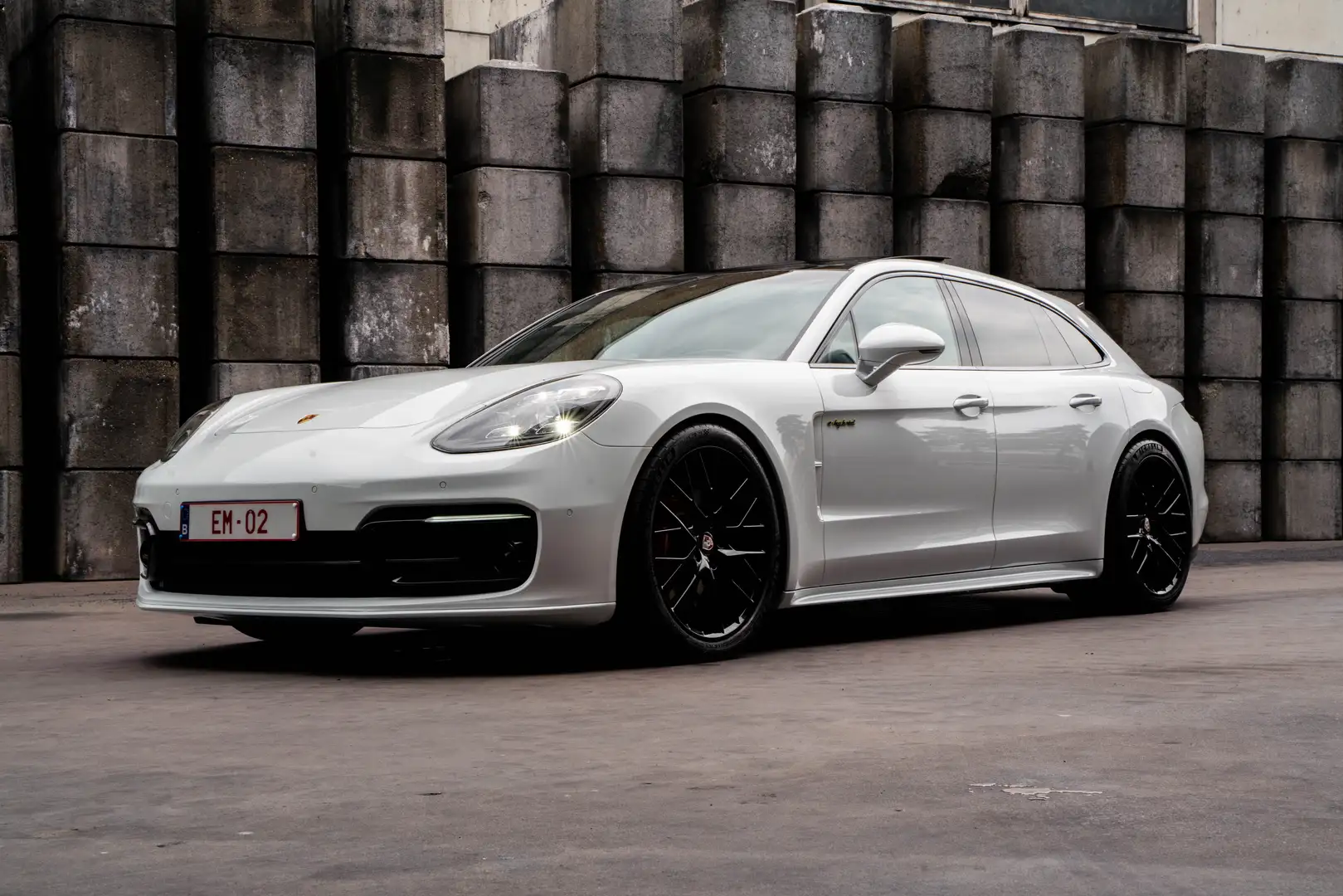 Porsche Panamera Panamera 4 Hybrid Sport Turismo Playinum Editon Blanc - 1