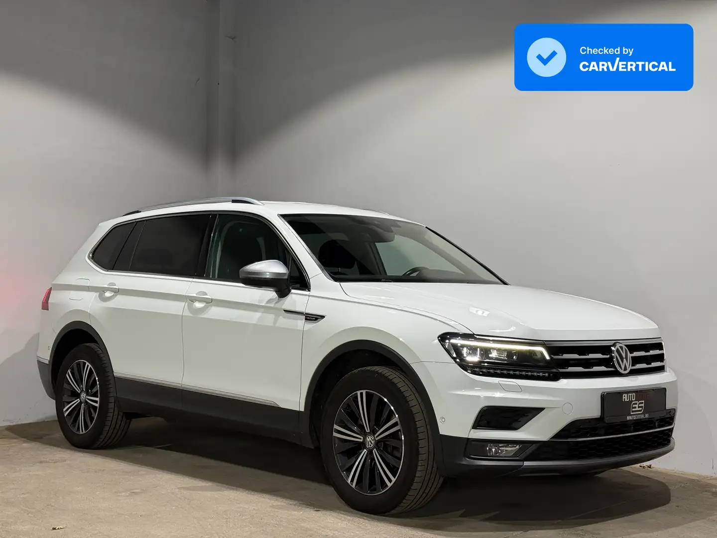 Volkswagen Tiguan Allspace 2.0 TSI Highline 4M Virtuell RFK AHK Weiß - 1