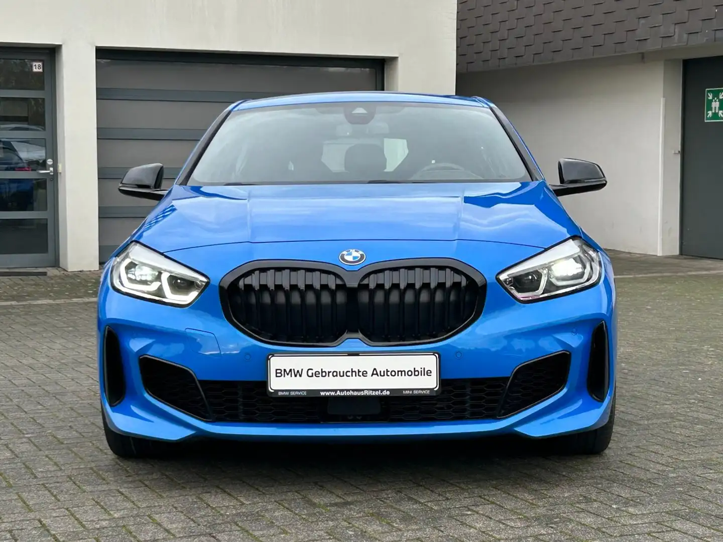 BMW 128 128ti Aut. / M Sportpaket / Head-Up Display Синій - 2