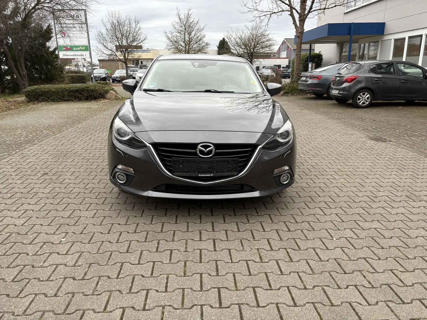 Mazda 3 Lim. Sports-Line/2Hand/Scheckheft/Head-Up/Pdc/ siva - 2