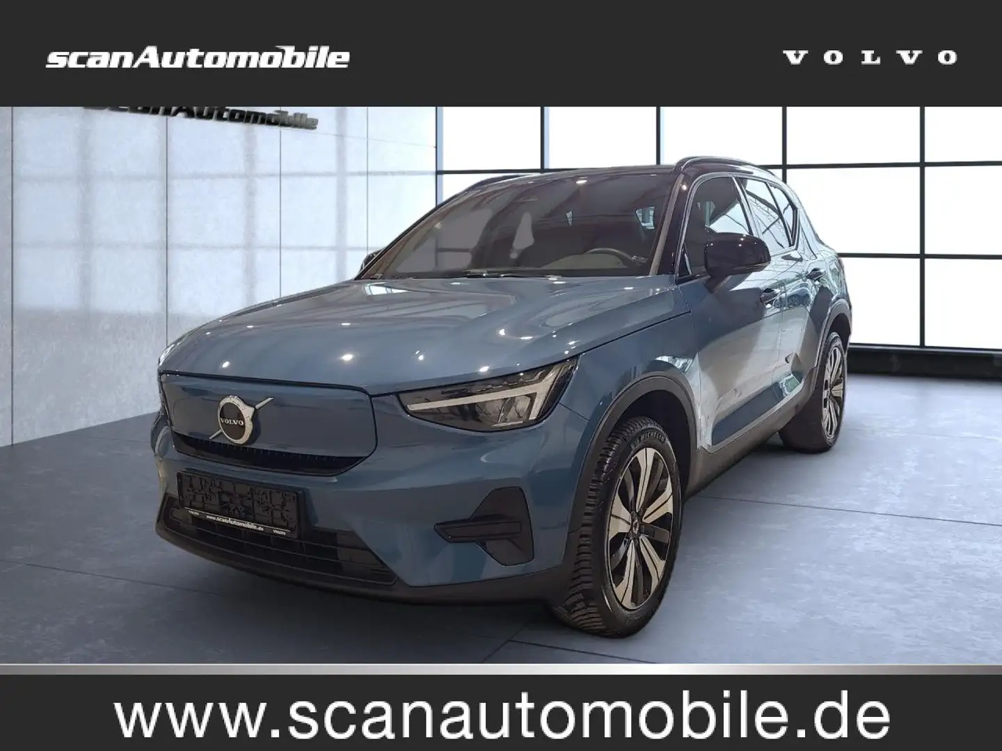 Volvo XC40 XC 40 Plus Recharge Pure Electric 2WD Bluetooth Blau - 1