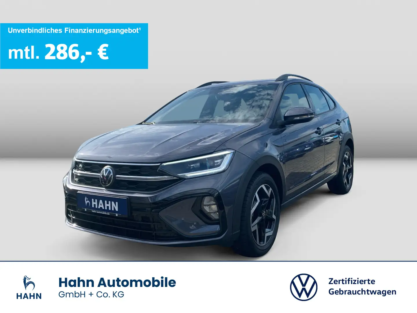 Volkswagen Taigo 1.5 TSI DSG R-Line AHK Navi Matrix Sitzhzg Grau - 1