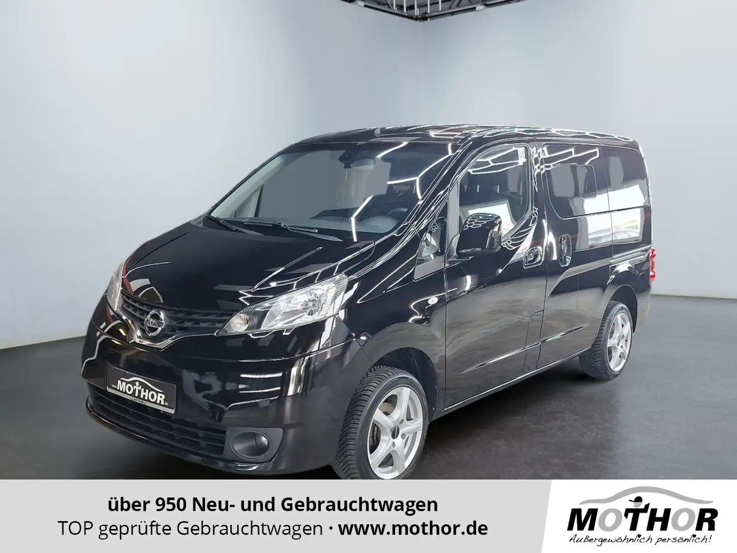 Nissan NV200 Evalia Tekna 1.5 dCi KeyLess LM KAM Navi Schwarz - 1