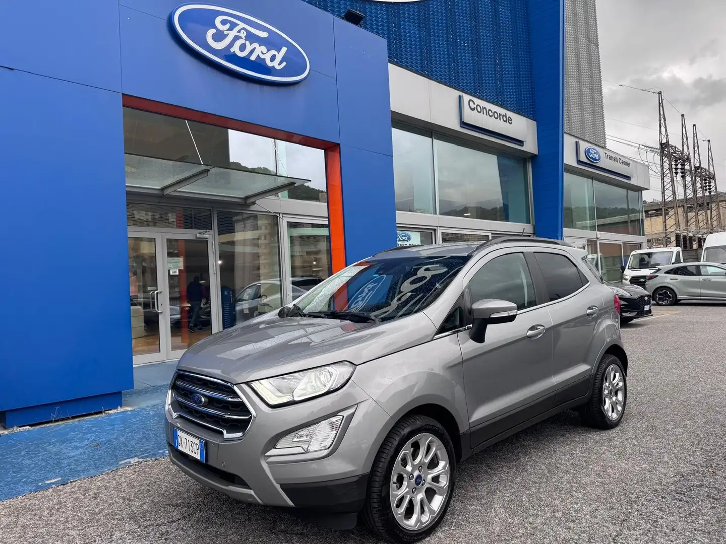 Ford EcoSport EcoSport 1.0 ecoboost 125CV Titanium Argent - 1