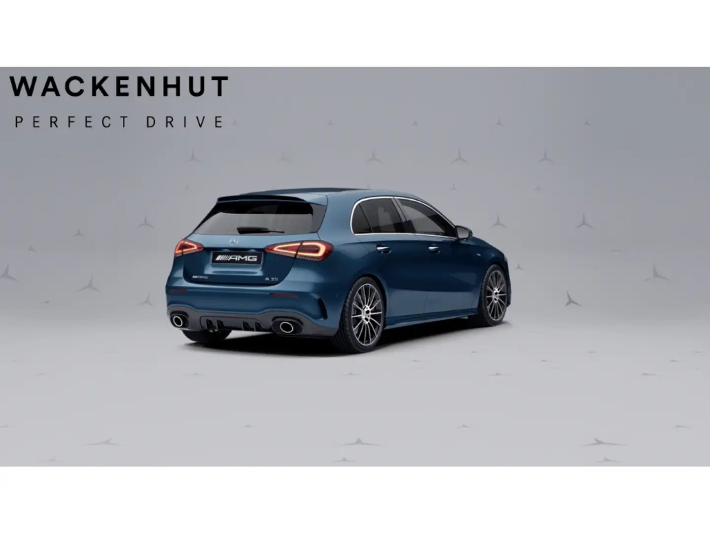 Mercedes-Benz A 35 AMG 4M PANO+MULTIB+DISTR+HUD+360+AMBIENTE Blau - 2
