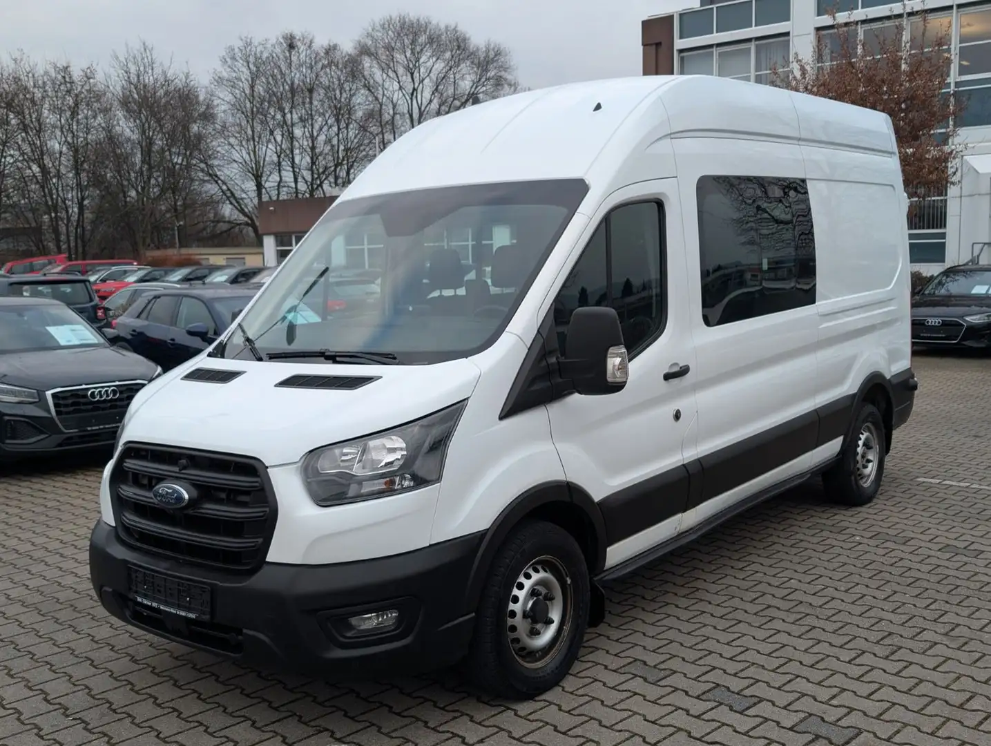 Ford Transit 350 L3H3 Mixto Bott 6-Sitze Navi 4x4 Blanc - 1