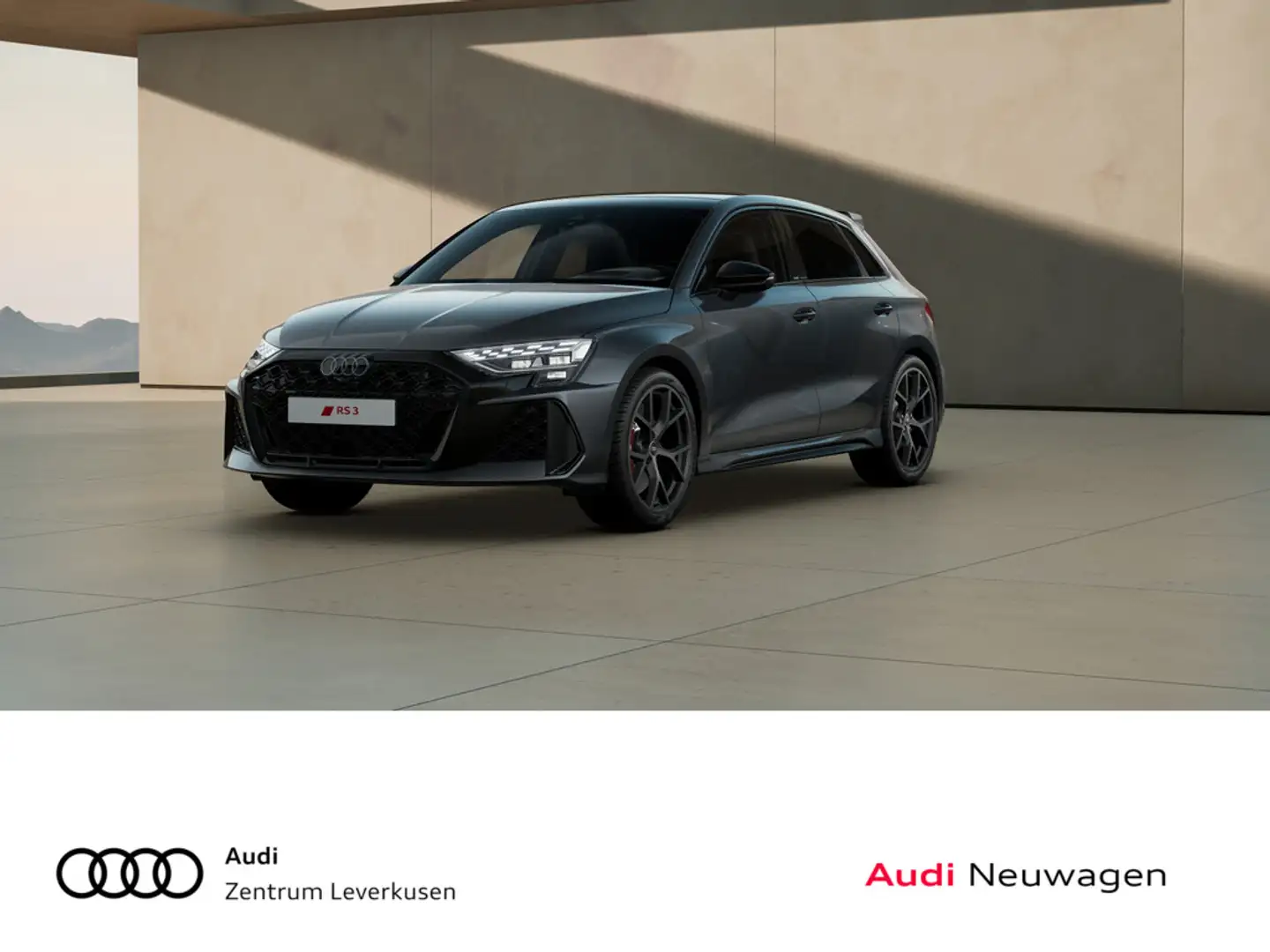Audi RS3 PANO SONOS HUD KAM SHZ LEDER SPORTABGAS Schwarz - 1