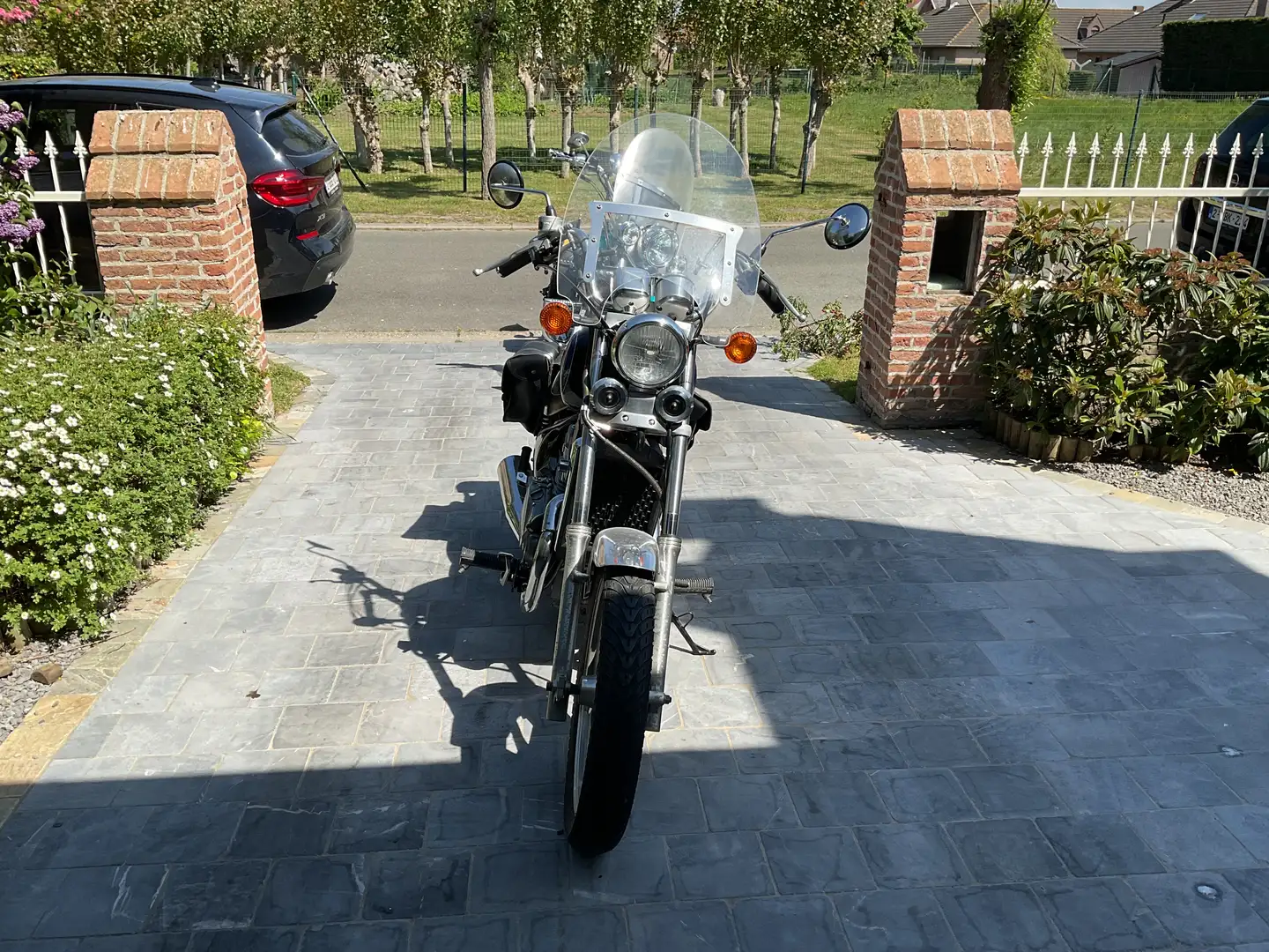 Kawasaki EN 500 Chopper Niebieski - 2