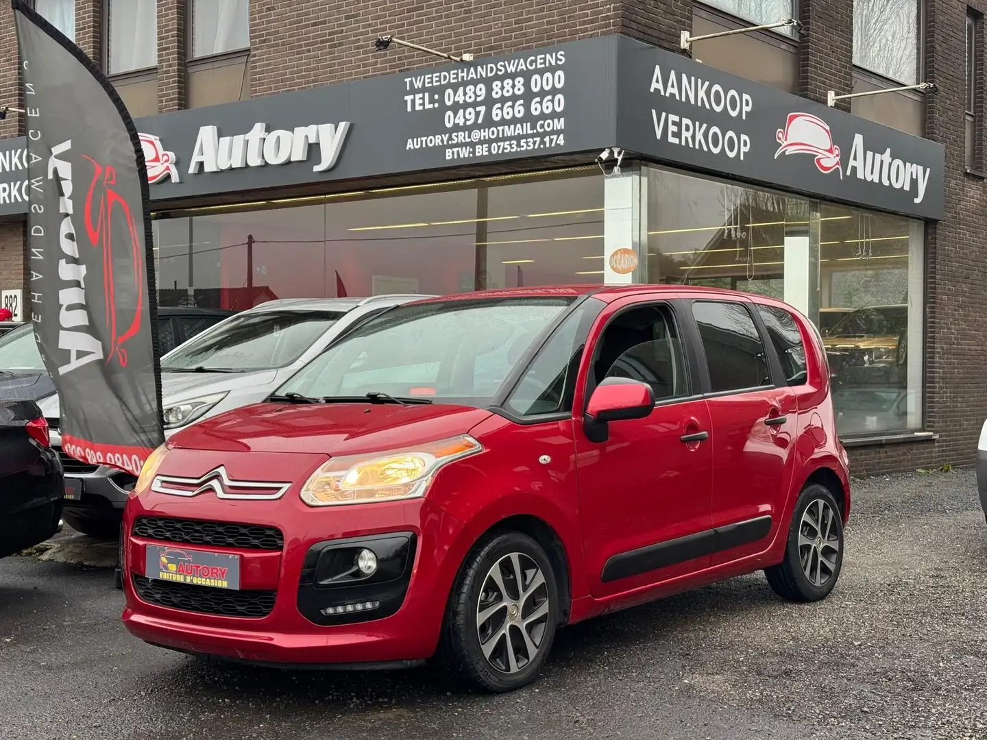 Citroen C3 Picasso C3 Picasso 1.6 HDi / Car-pass! Rosso - 1