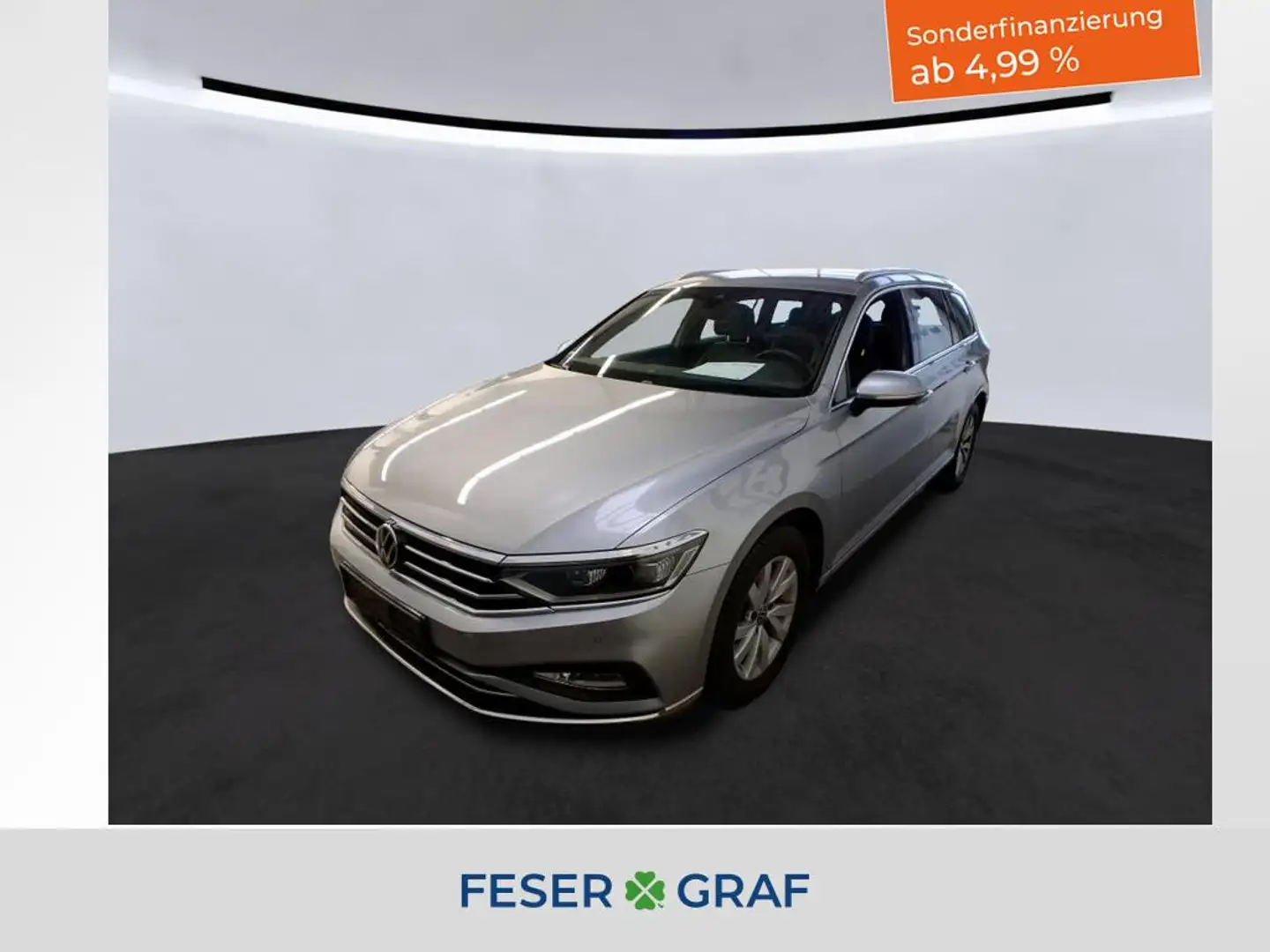 Volkswagen Passat Variant Elegance 2.0 TDI DSG AHK RFK Navi Silber - 1