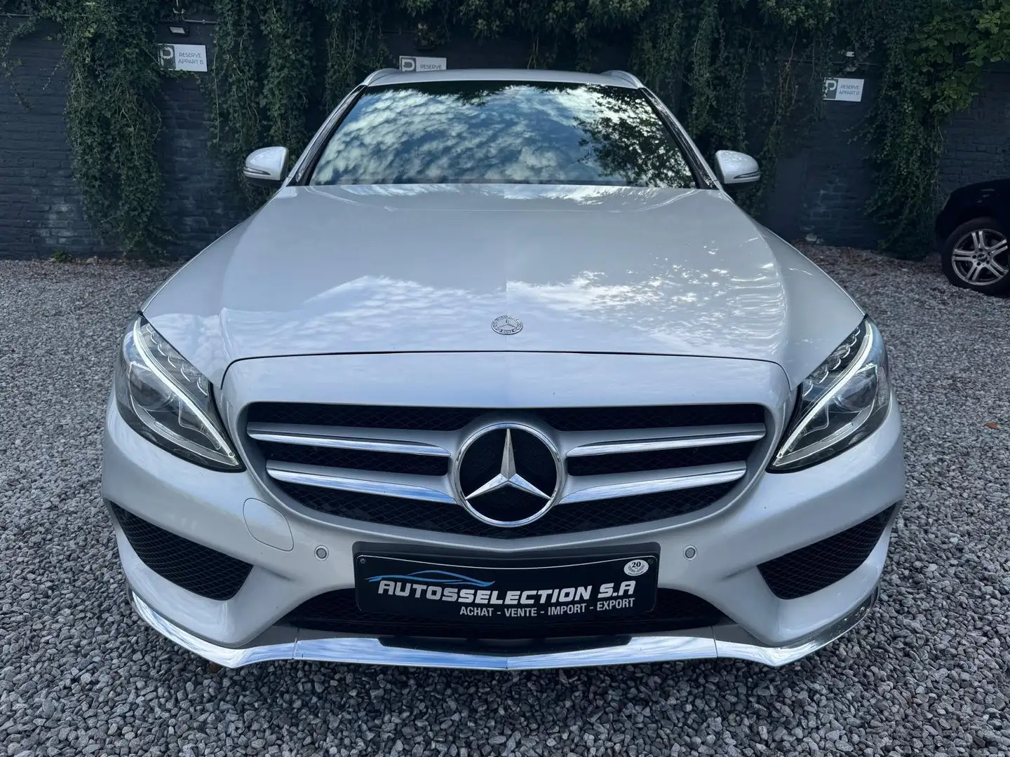 Mercedes-Benz C 200 d PACK AMG INT+EXT*1ER PROPRIO*CARNET COMPLET MERC Noir - 2