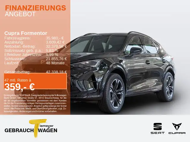 2025 CUPRA Formentor in Black for sale