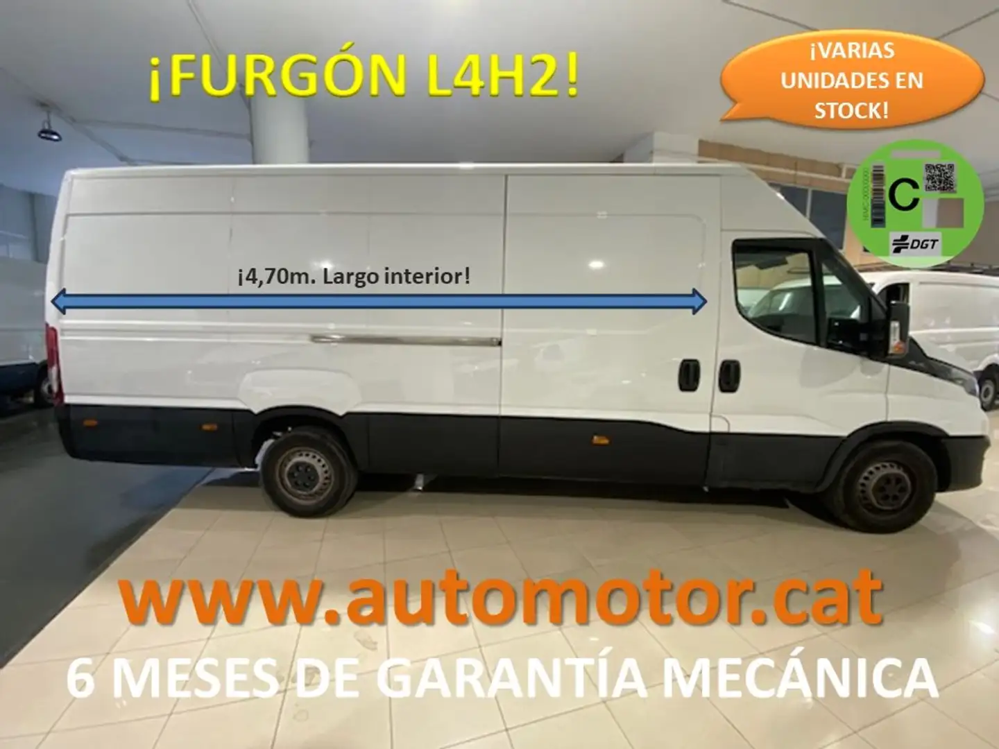 Iveco Daily Furgón 35S16 V 4100 H2 16.0 156 Blanco - 1