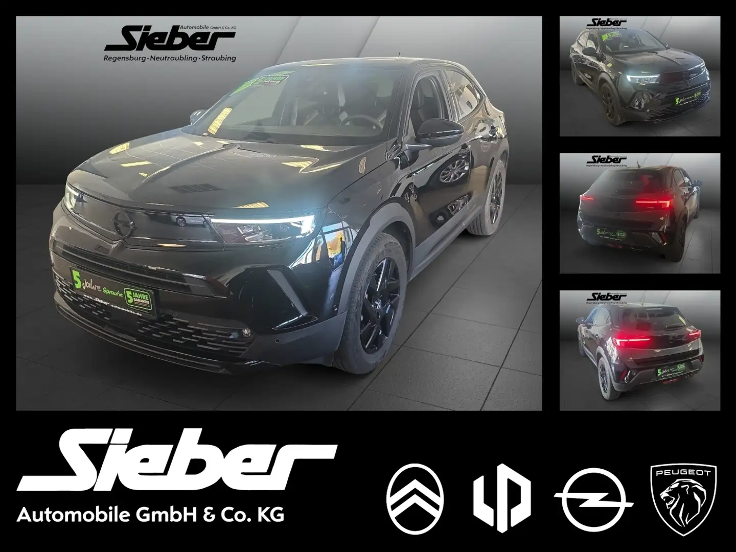 Opel Mokka 1.2 Mild-Hybrid GS Line *Sitzheizung*Navi* Schwarz - 1