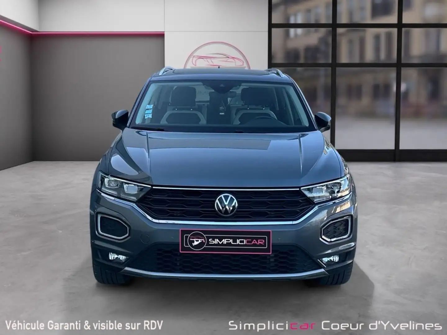 Volkswagen T-Roc 1.5 TSI 150 EVO Start/Stop DSG7 Carat Toit Ouvrant Pano Grau - 2