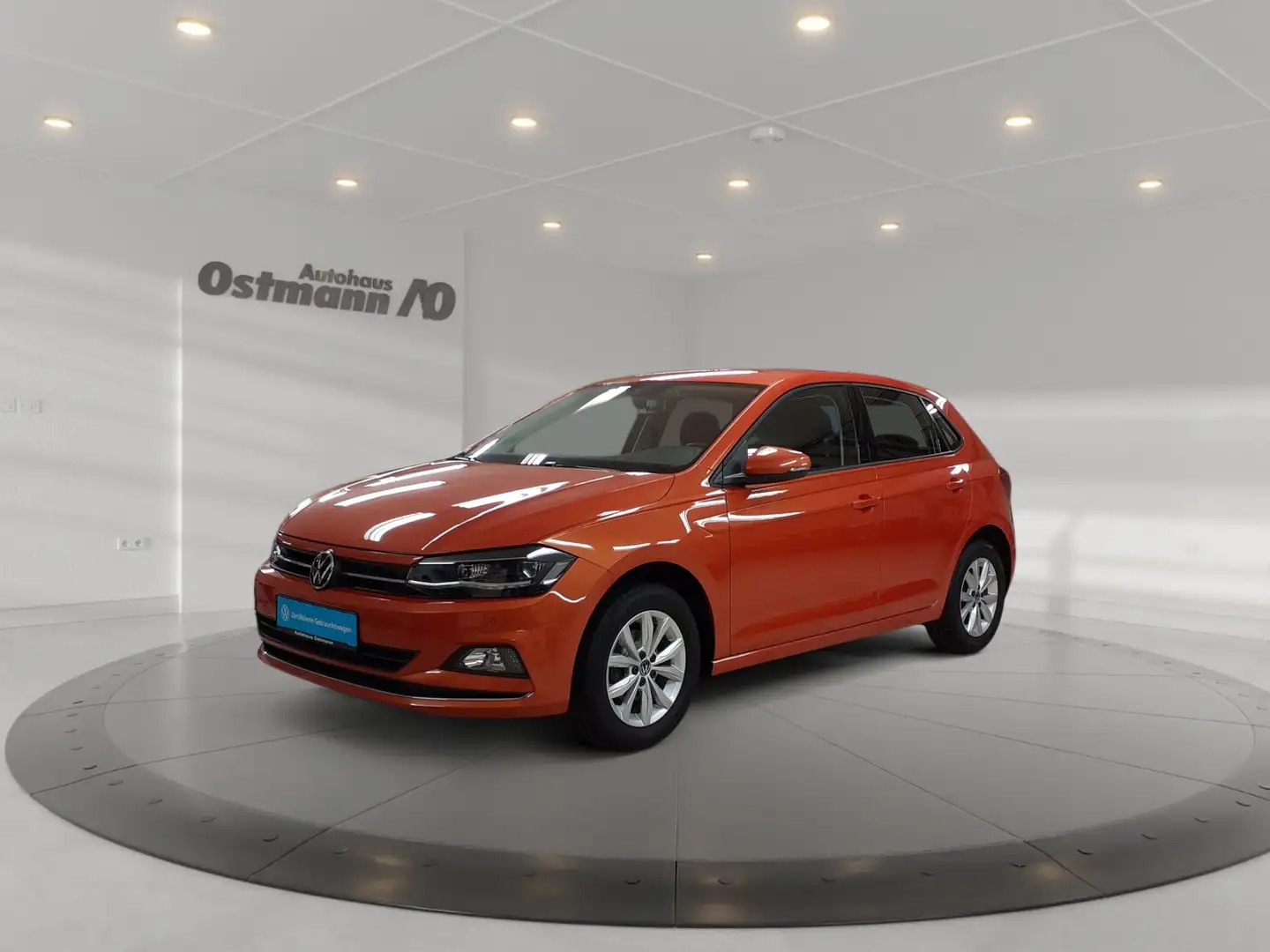 Volkswagen Polo VI 1.0TSI Highline *LM-Felgen*LED*Sitzh* Orange - 2