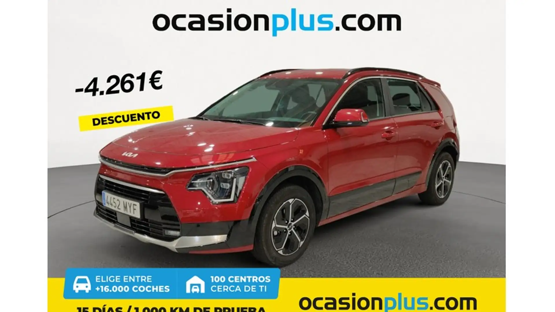 Kia Niro 1.6 HEV Drive 129 Rojo - 1